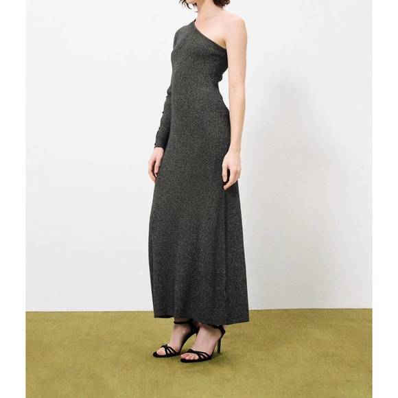 NEW FRNCH high winter knitted dress in black - Picture 2 of 4